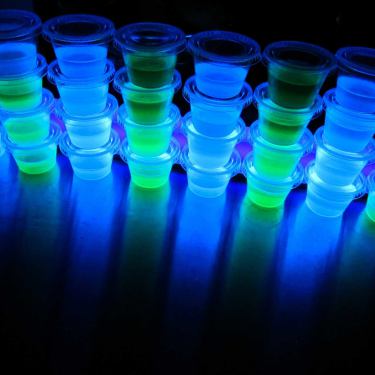 Blacklight Jello Shots 10