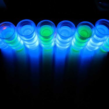 Blacklight Jello Shots 11