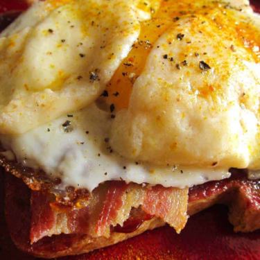 Breakfast Sandwich Bacon Egg and Cheddar