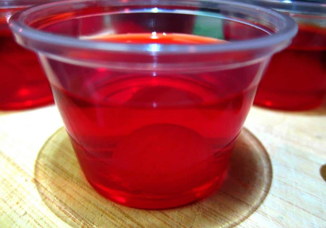 Cherry Bomb Jello Shots