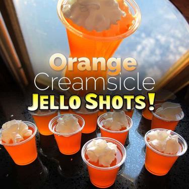 Featured jays creamsicle jello shots