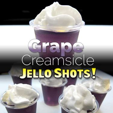 Grape Creamsicle Jello Shot Recipe