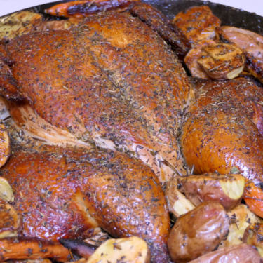 Brined & Herb Smoked Chicken