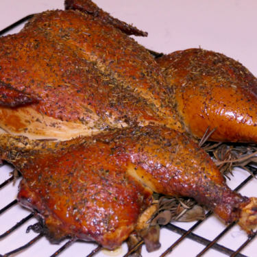 Brined & Herb Smoked Chicken