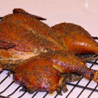 Brined & Herb Smoked Chicken