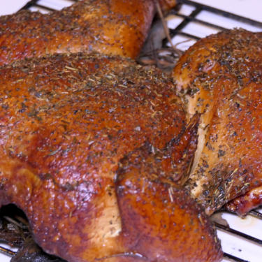 Brined & Herb Smoked Chicken