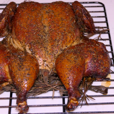 Brined & Herb Smoked Chicken