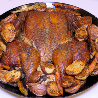 Brined & Herb Smoked Chicken