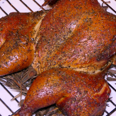 Brined & Herb Smoked Chicken