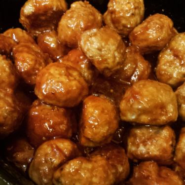 Honey Garlic Slow Cooker Meatballs