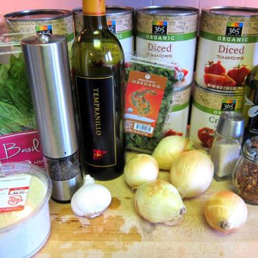 Italian Marinara Sauce Ingredients