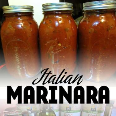 Italian Marinara Sauce Recipe Pinterest