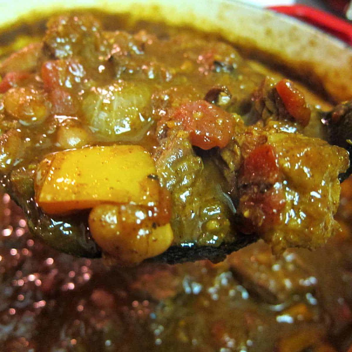 Thick & Hearty Skirt Steak Chili