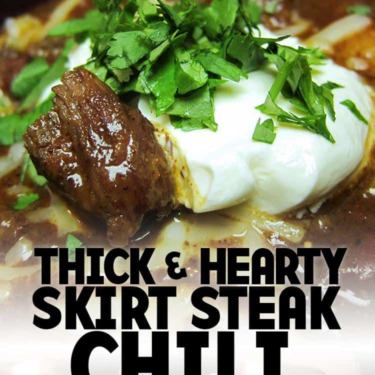 Skirt Steak Chili Recipe