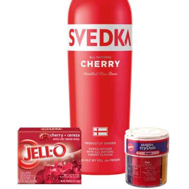 cherry vodka jello shot ingredients