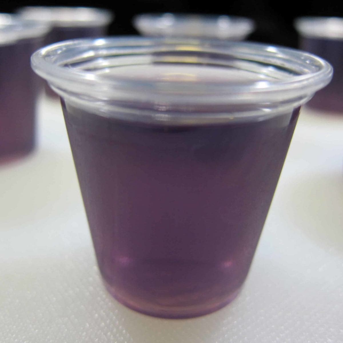 Grape Creamsicle Jello Shots