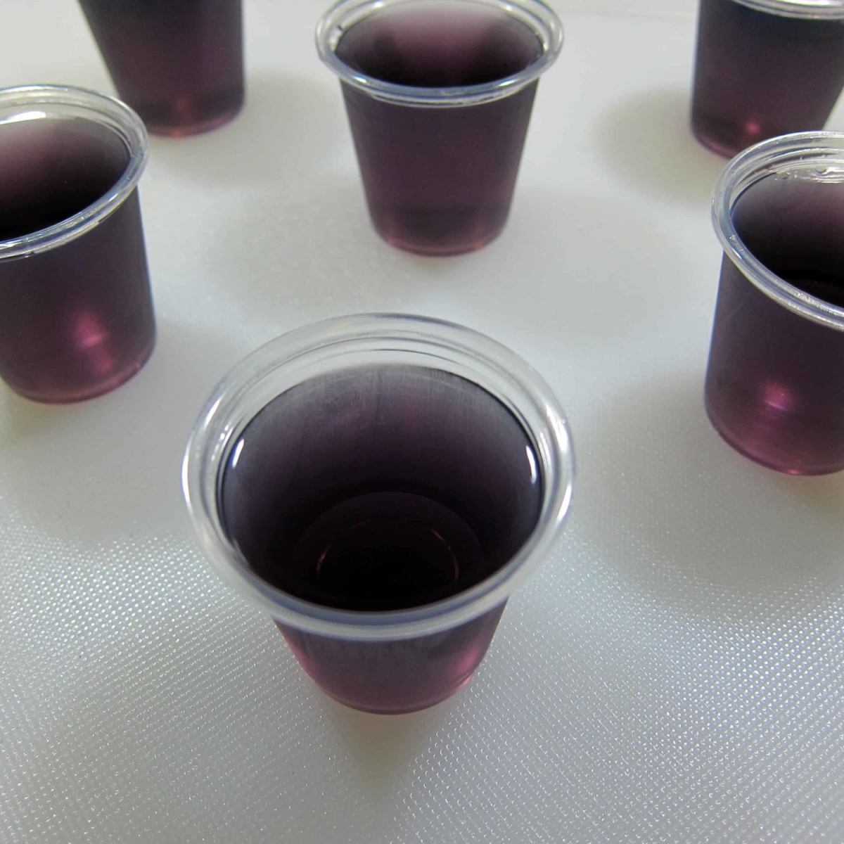 Grape Creamsicle Jello Shots