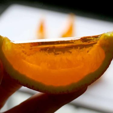 orange slice jello shot