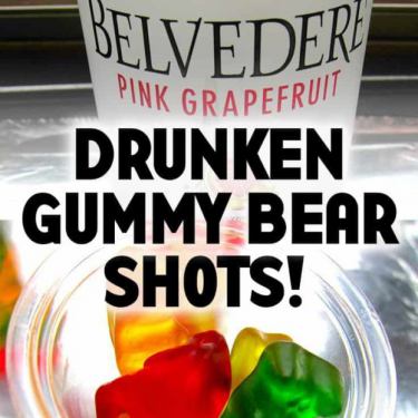 pinterest drunken gummy bear shots