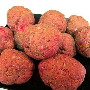 stack of meatballs